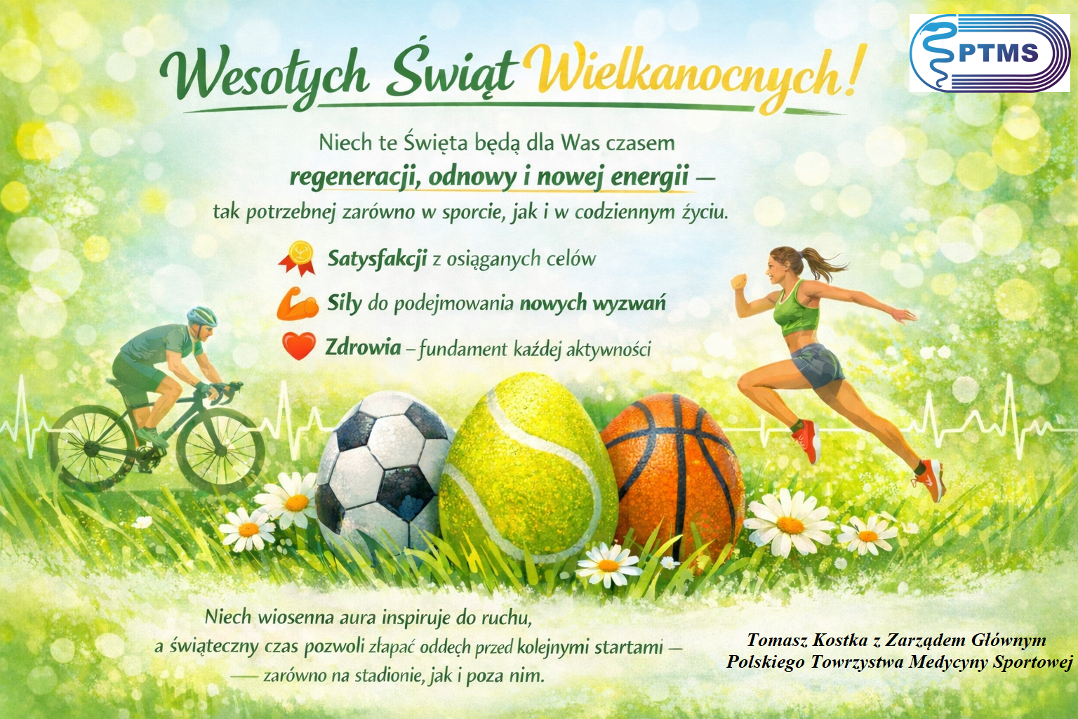 kartka wielkanocna PTMS